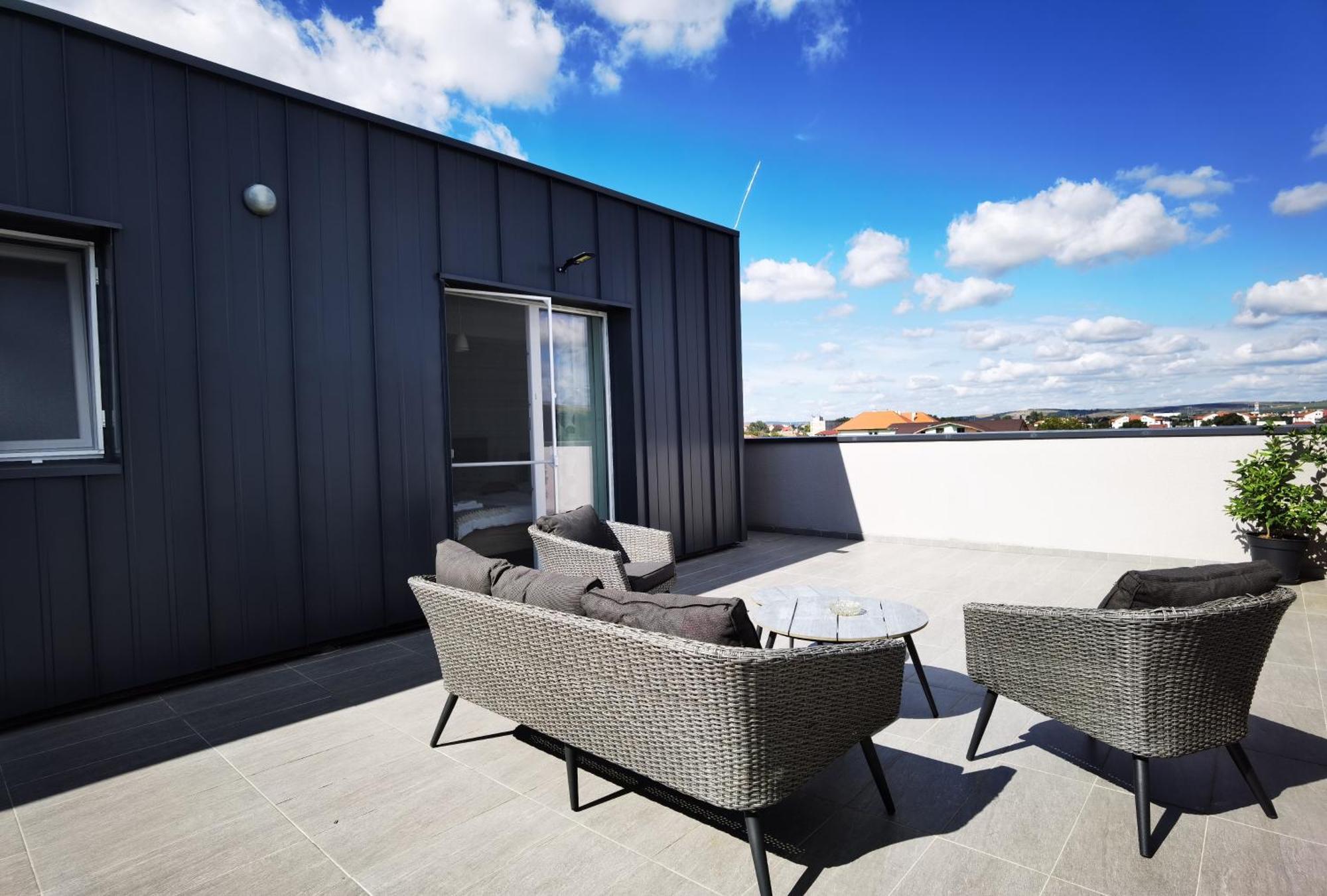 Penthouse City Residence Sibiu Luaran gambar
