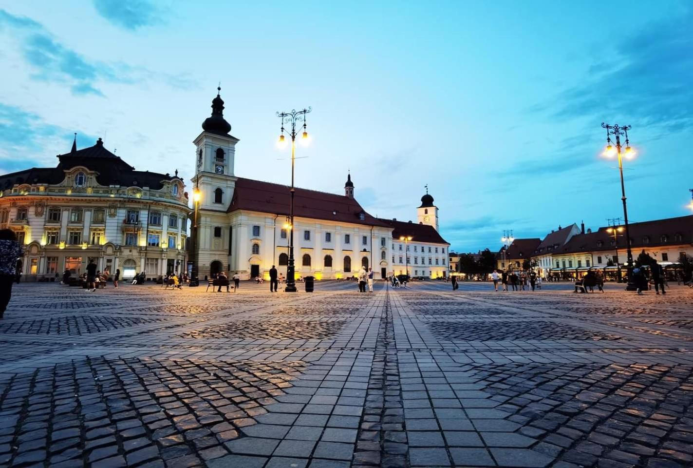 Penthouse City Residence Sibiu Luaran gambar